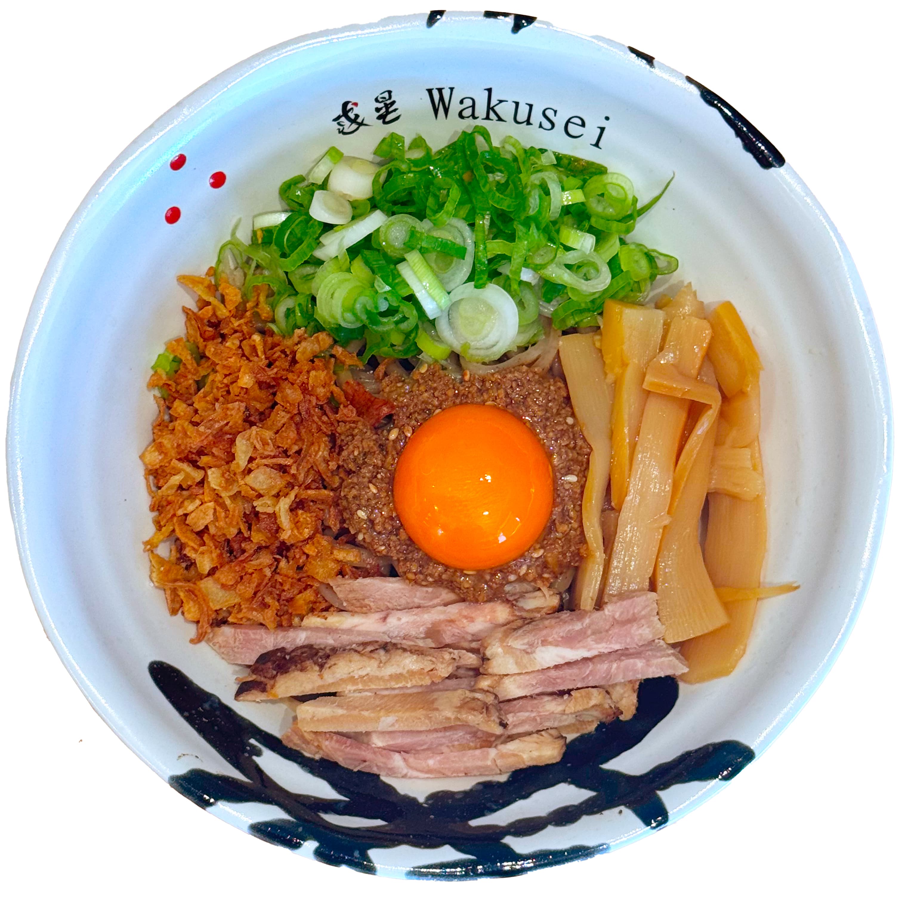 Libra abura soba at Ramen Wakusei — balanced brothless noodles with savory-sweet tare